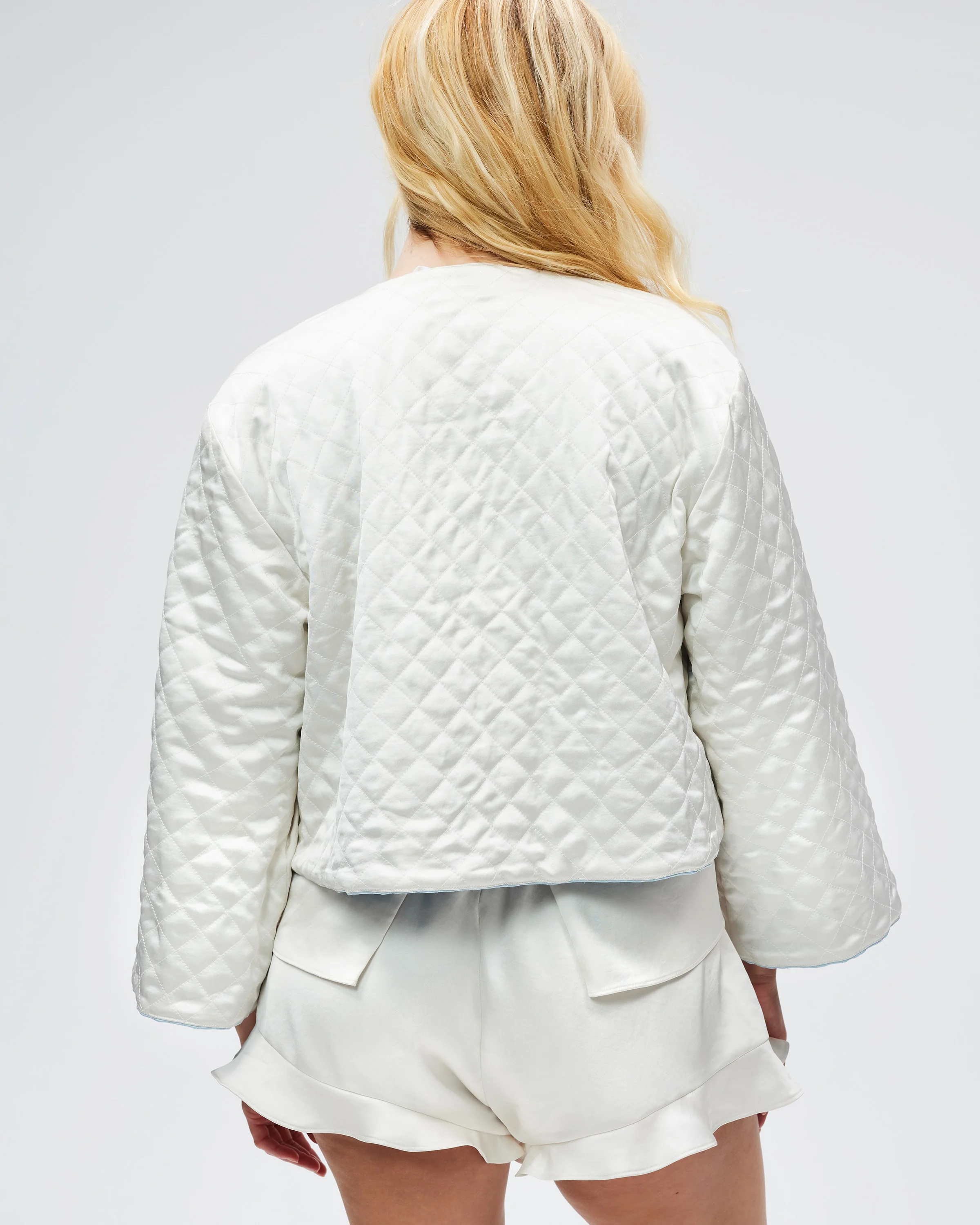 The Bed Jacket - Frost/Champagne - Image 4