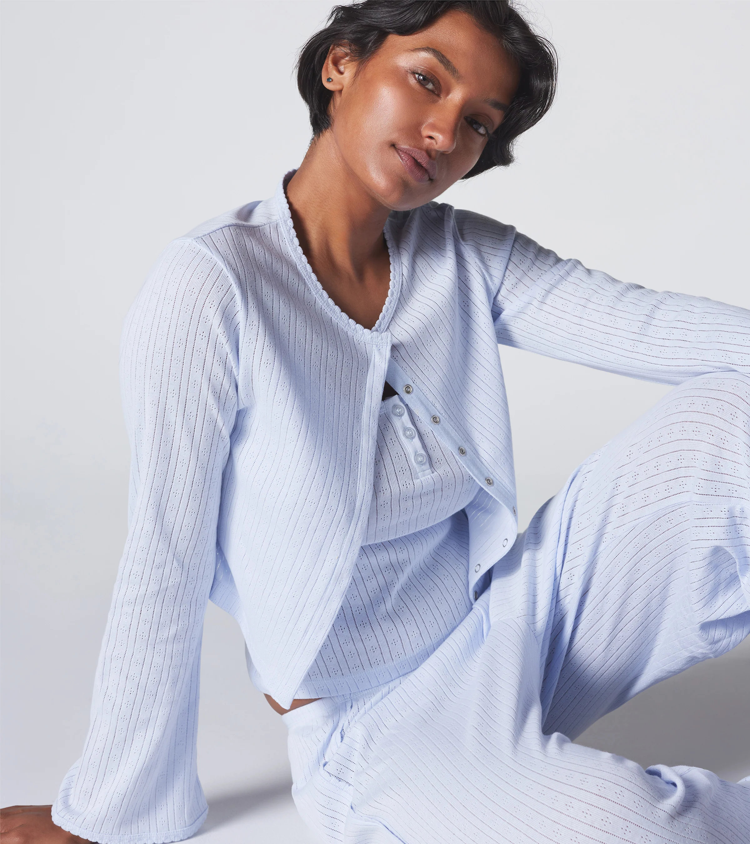 The Catnap Cardigan - Cloud - Image 4