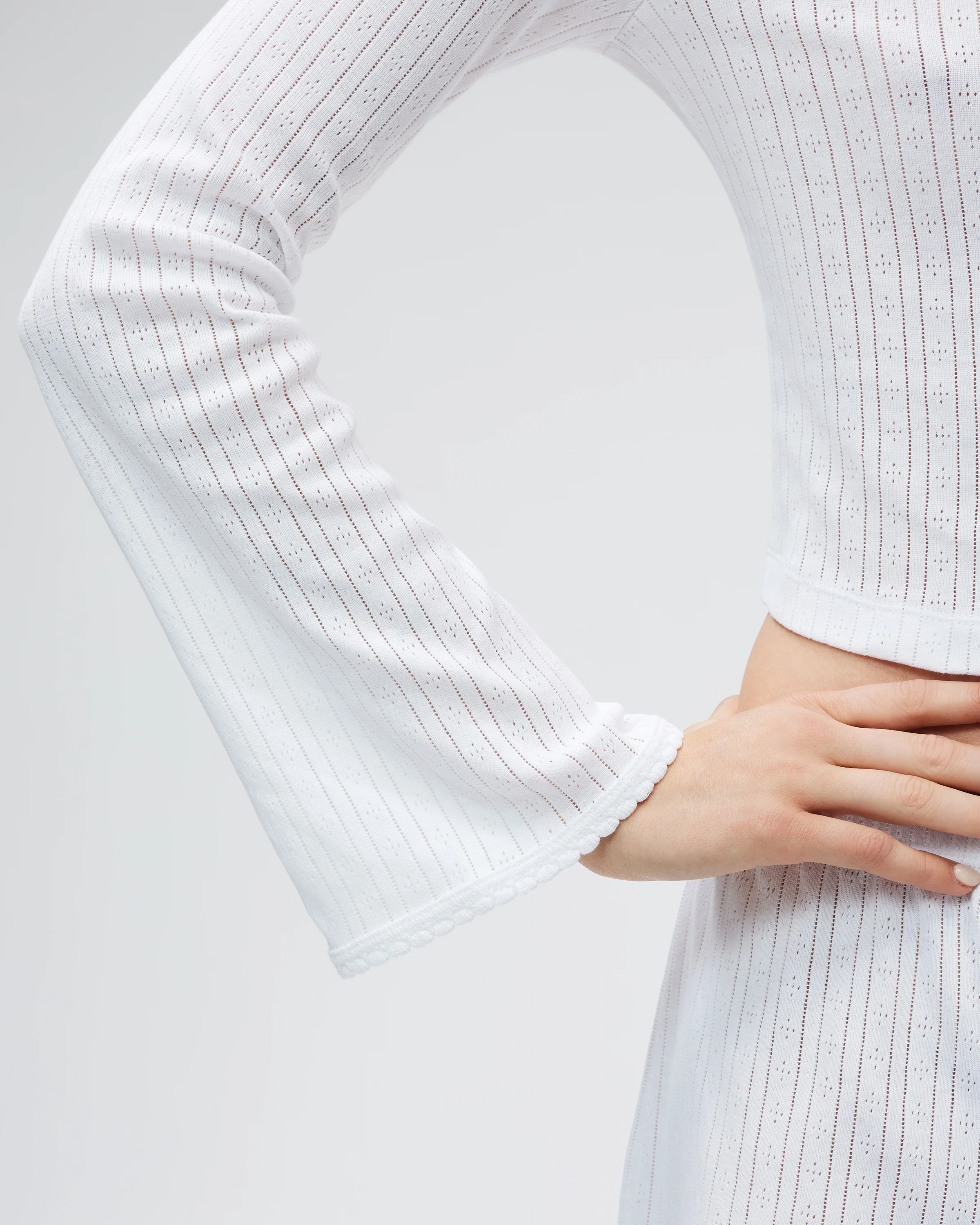 The Catnap Cardigan - White - Image 4