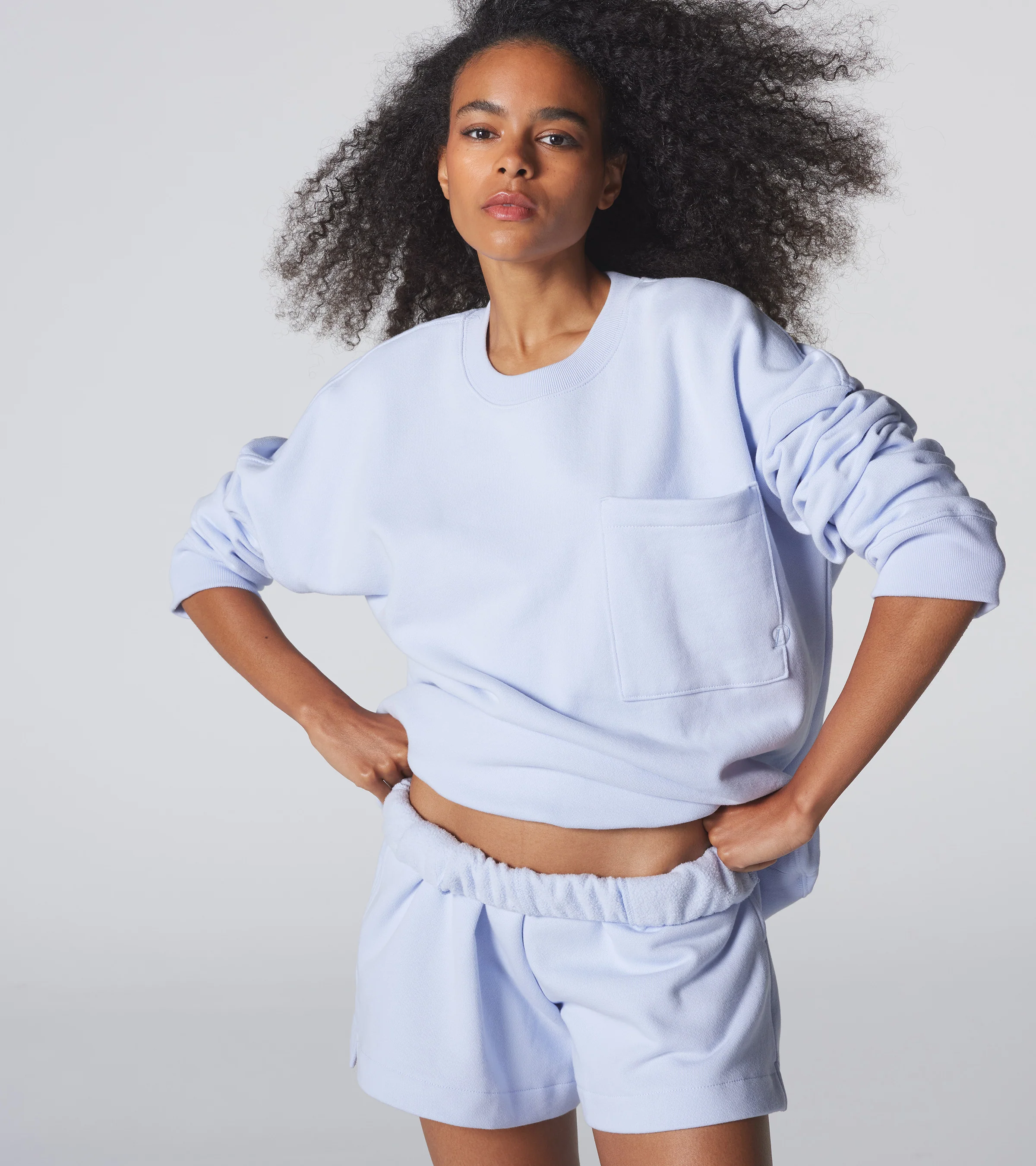The Golden Night Sweatshirt - Cloud - Image 3
