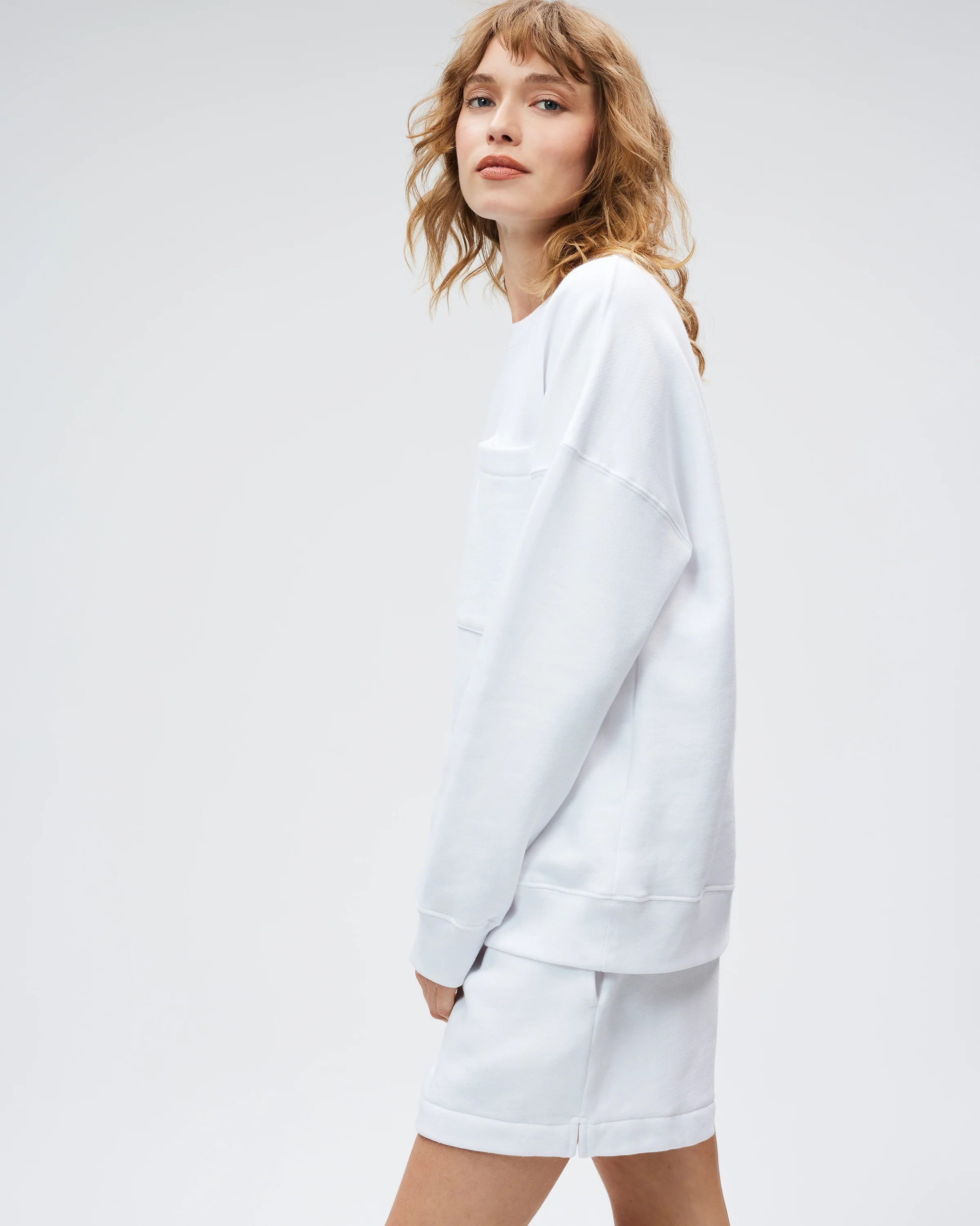 The Golden Night Sweatshirt - White - Image 3