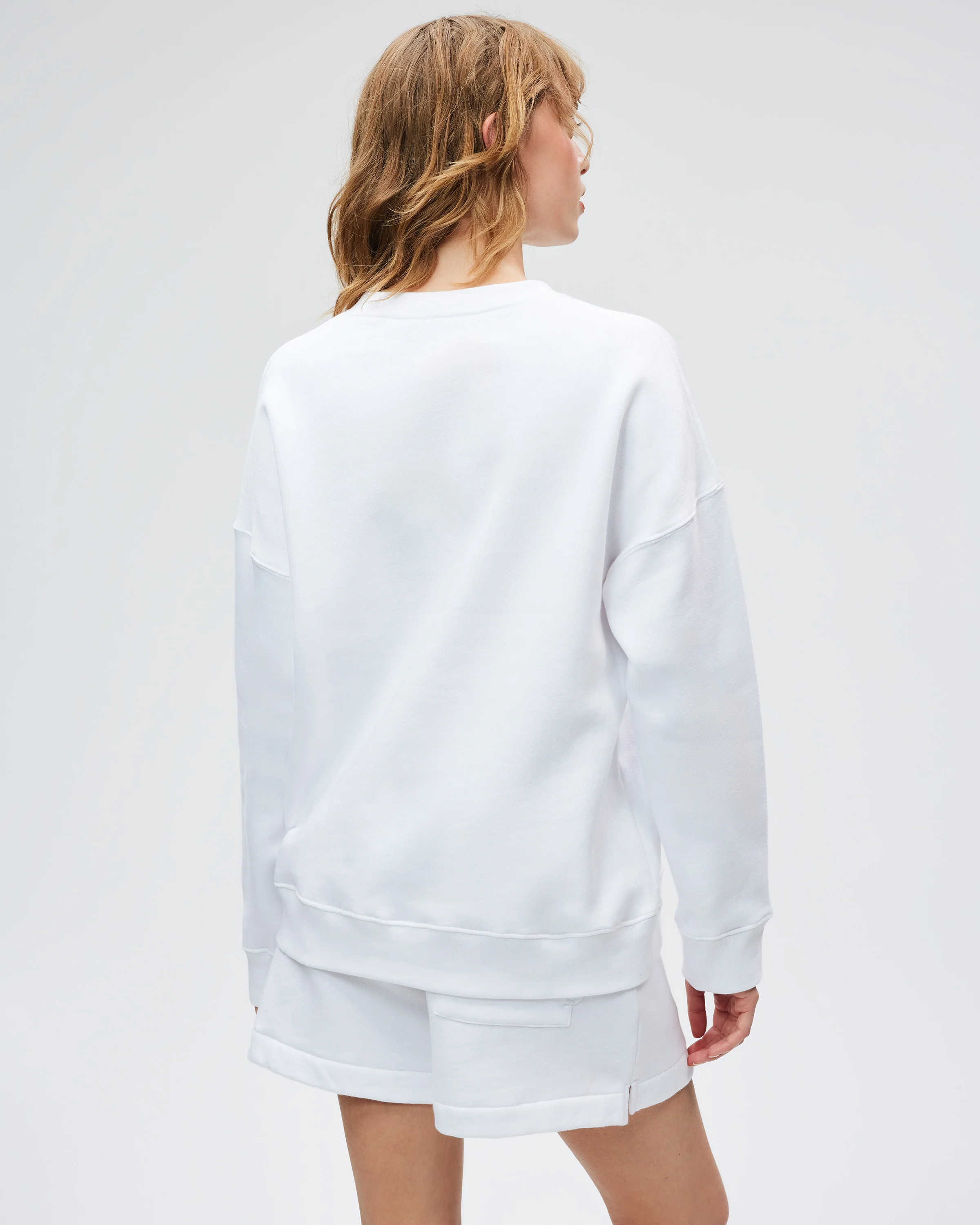 The Golden Night Sweatshirt - White - Image 4