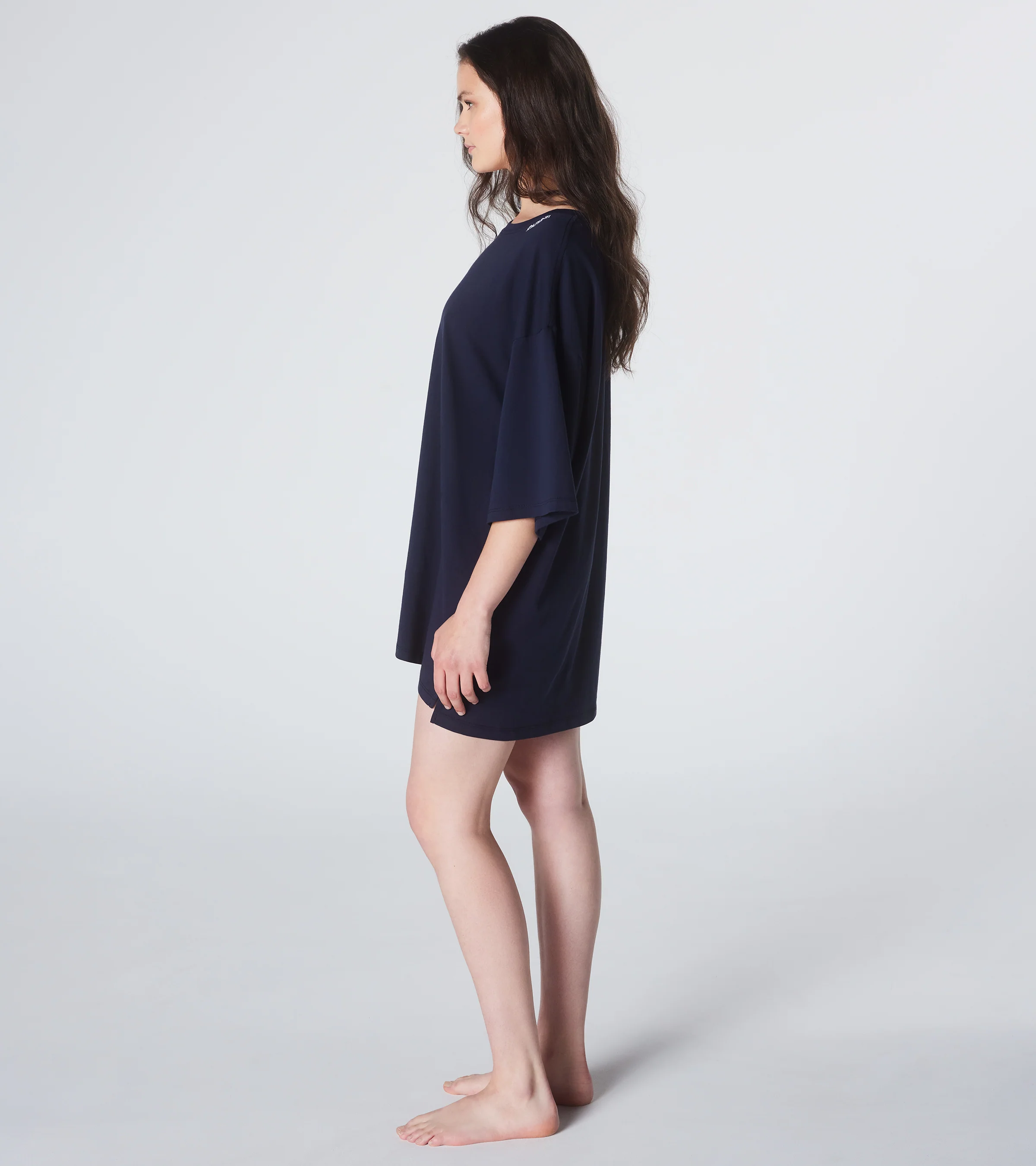 The Hannah Tee - Navy - Image 4