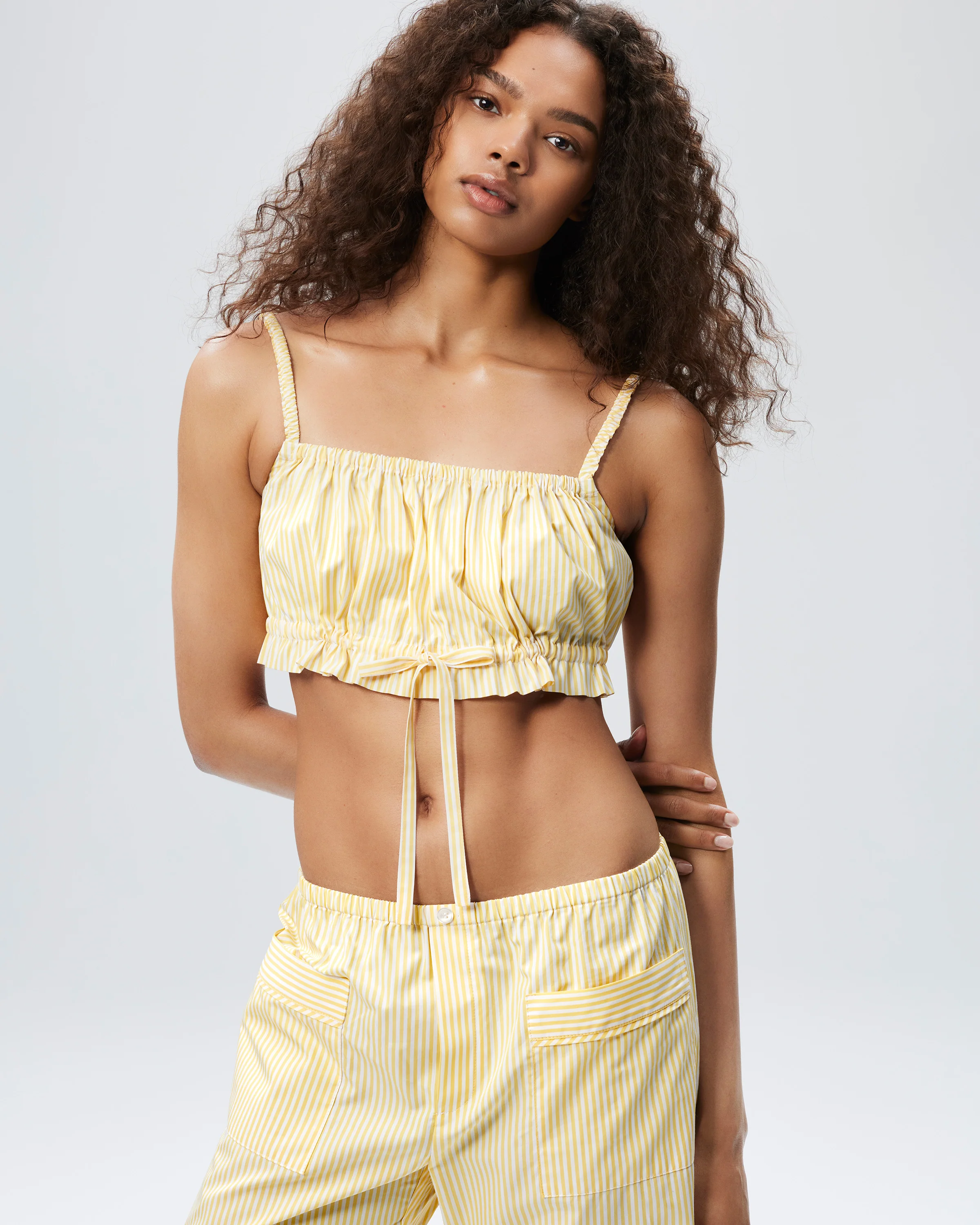 The Heatwave Bralette - Sun Stripe - Image 2