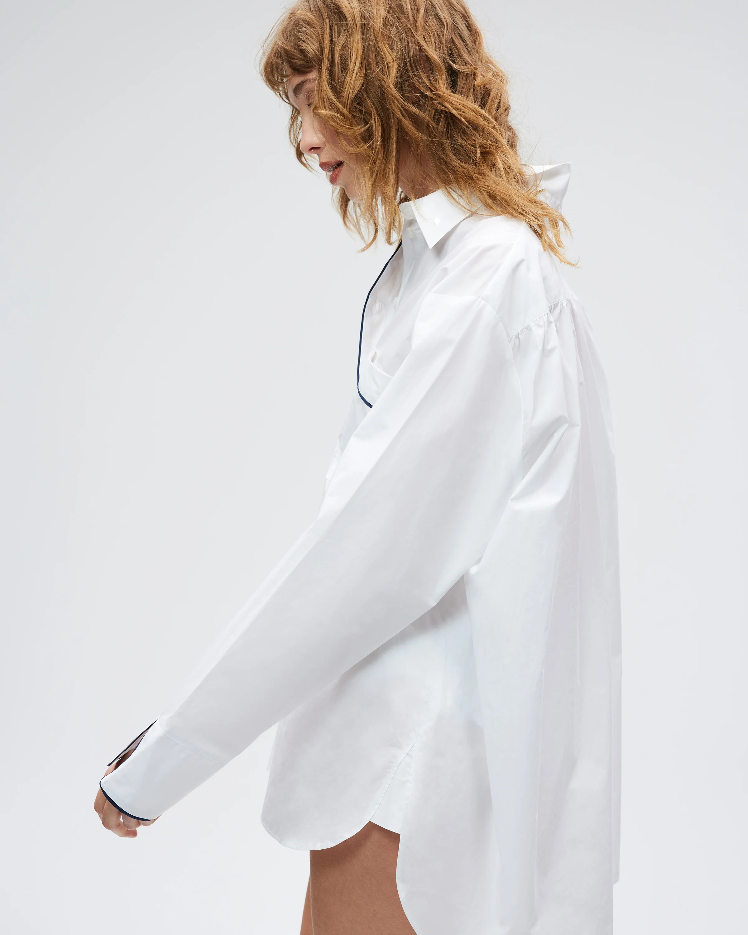 The Overnight Shirt - White - Image 4